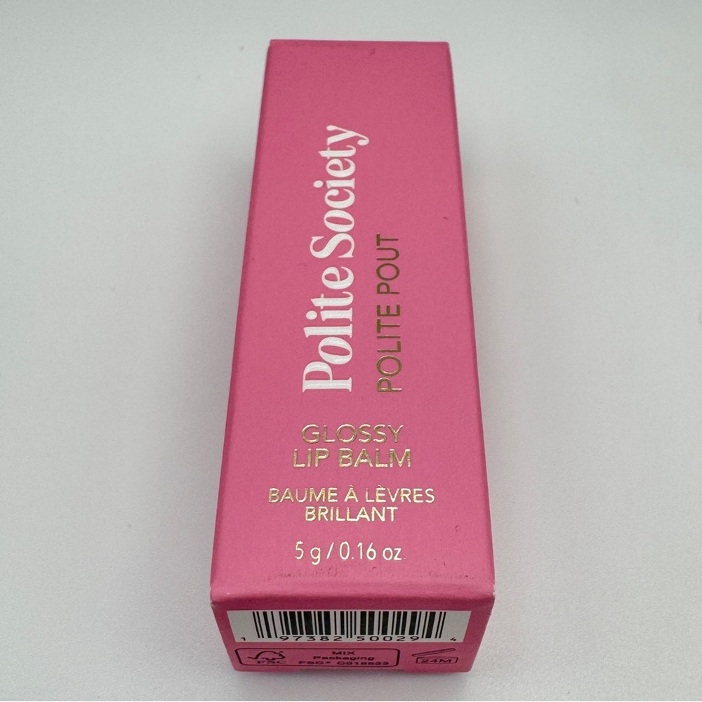 6 pc Polite Society Makeup Set OG Clear Plumping Lip Oil Mascara Glossy Lip Balm - Picture 3 of 15